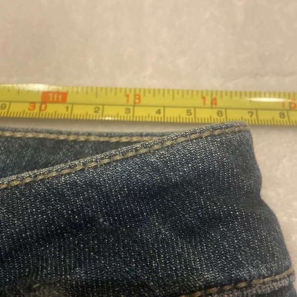 RUNWAY Distressed Refuge Every Day Boot Size 2 Blue Jeans - Picture 6 of 12